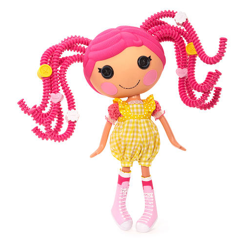 <br>The Lalaloopsy were once rag dolls who magically came to life, taking on the personalities of the fabrics that were used to make them. These Lalaloopsy have silly hair that bends every which way! Now you can style your Lalaloopsy dolls hair and her pets tail too!<br><br><span style="font-weight: bold;">Why Savvy Auntie Loves It: </span><span id="lblGDesc">We go ga ga for Lalaloopsy! Shes fun and 
interactive - and quite adorable too! Ok so now your niece may be too 
busy doing her Crumbs Sugar Cookie dolls hair to do your hair, Auntie. 
But that is the sacrifice we make for our little beauty-loving nieces, 
isnt it?<br><br><a name="" target="" classname="" class="" href="/giftview1.aspx?Id=2103&Name=Lalaloopsy+Silly+Hair+Doll+-+Crumbs+Sugar+Cookie">Click here to get this gift! </a><br></span>