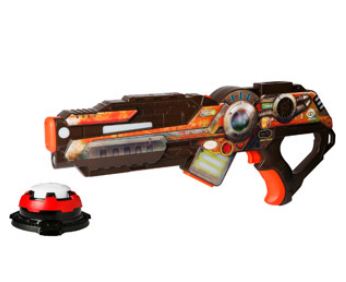<span style="font-weight: bold;">What They Say:  </span>Light Strike Assault Striker G.A.R. is the rifle sized Striker. Light 
Strike brings video-game action into the real world-live and in color. 
Assault Strikers are customizable with built-in weapon features and 
add-on attachments that give players a tactical advantage. Play 
one-on-one tournaments or create up to 4 teams of unlimited players for 
free-for-all and capture-the-flag battles. It is action at the speed of 
light!   >>  <span style="font-weight: bold;">Why Savvy Auntie Loves It:</span> This blaster is way cool. At least that is what we think your nephew will
 say when he tries it out. And by way cool we mean WAAAAAAAAAY 
COOOOOOOOOOOOL. It is like their favorite video game comes to life- 
safely. FIND IT IN THE GIFTS SECTION<br>