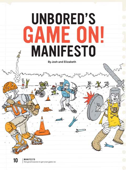 Unbored Games Manifesto Bloomsbury